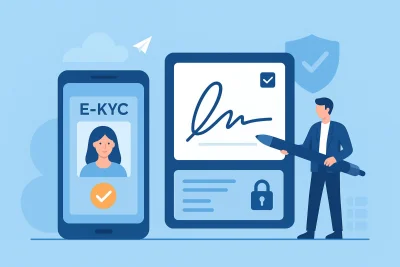 E-KYC & Tanda Tangan Digital: Kunci Kepercayaan dan Keamanan Layanan Fintech